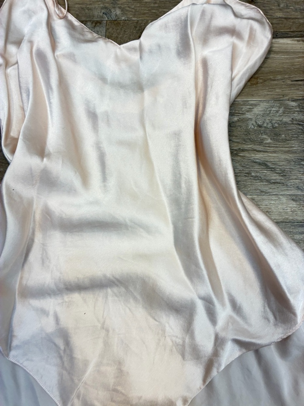 VTG 80s 90s Sami 100% Pure Silk Lingerie Teddy Bodysuit - Picture 6 of 13